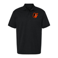 Men's Baltimore Orioles Dry Blend Polo - Black