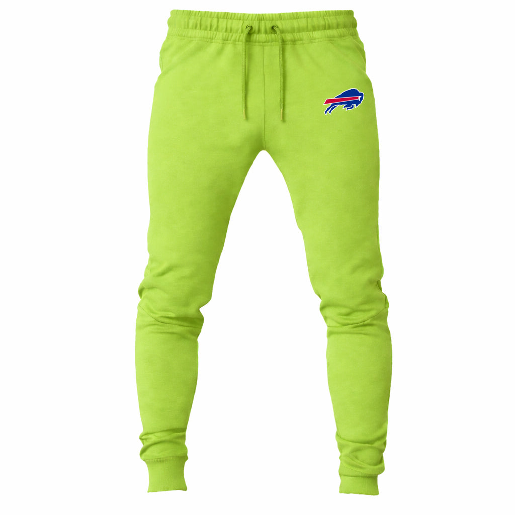 Buffalo Bills joggers sweatpants - Lime Green