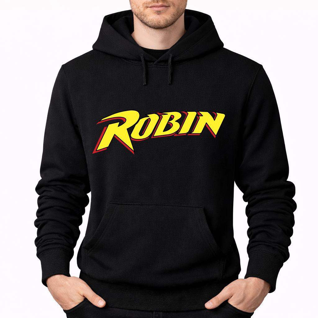 Men's Robin Pullover Hoodie - Black