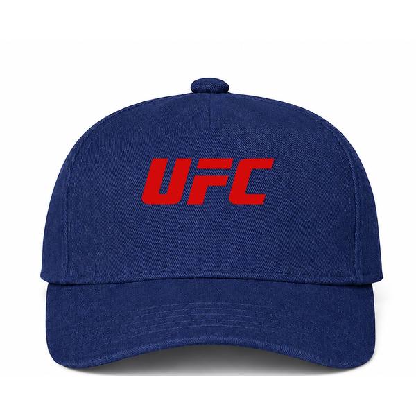 UFC Logo Navy Dad Baseball Cap Hat
