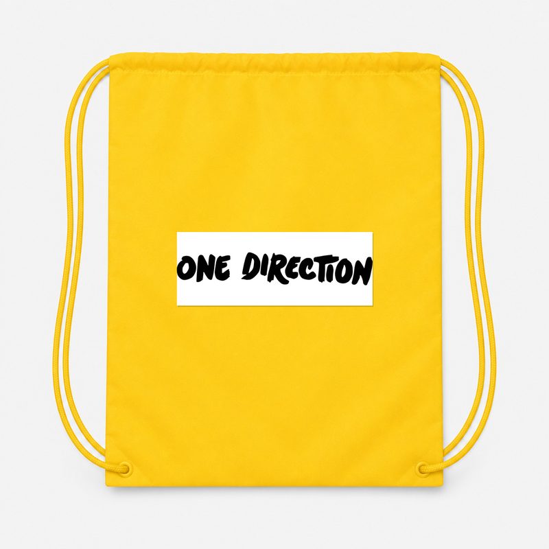 One Direction Drawstring Bag - Yellow