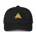 Taco Time Logo Black Dad Baseball Cap Hat