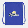 Corona Drawstring Bag - Blue