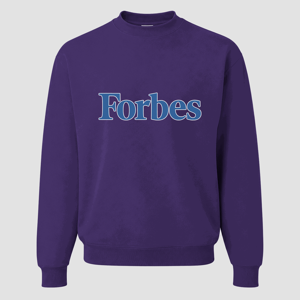 Men's Forbes Crewneck Sweatshirt - Purple