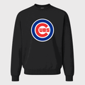 Men's Chicago Cubs Crewneck Sweatshirt - Black