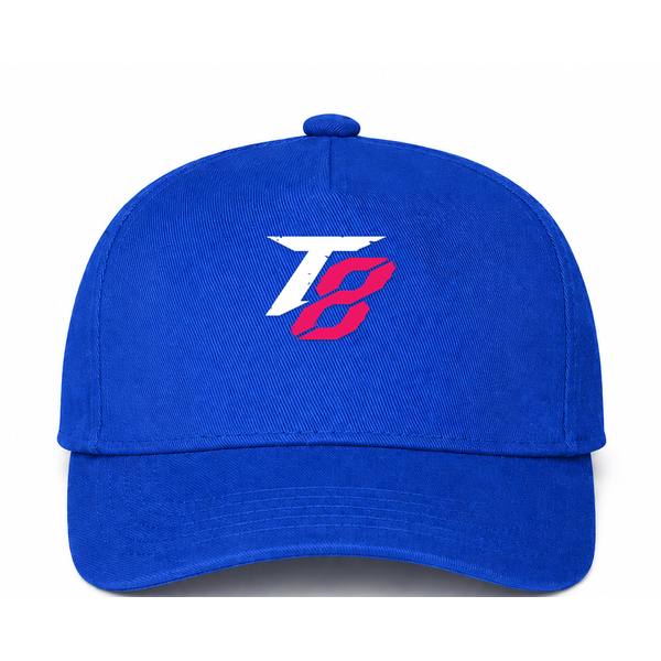 Tekken 8 White Logo Blue Dad Baseball Cap Hat