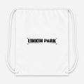 Linkin Park Drawstring Bag - White