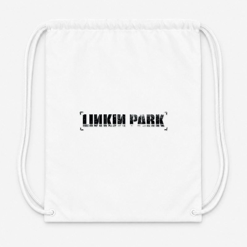Linkin Park Drawstring Bag - White