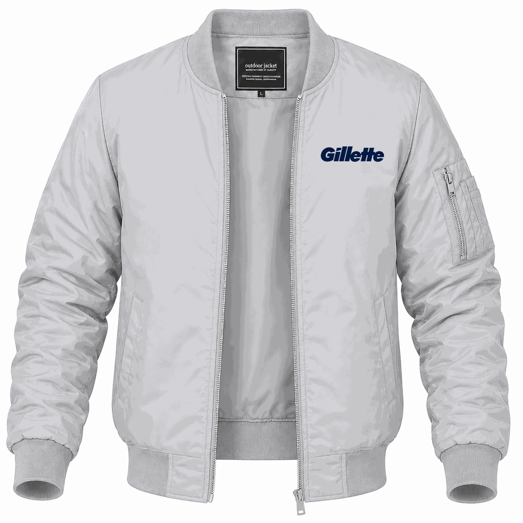 Men's Gillette Lightweight Bomber Jacket - Gray