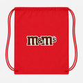 MMs Food Drawstring Bag - Red