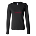 Women's Haagen Datz Logo food 1536x864 Long Sleeve T-Shirt - Black
