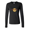 Women's Hard Rock Cafe Logo 1536x864 Long Sleeve T-Shirt - Black