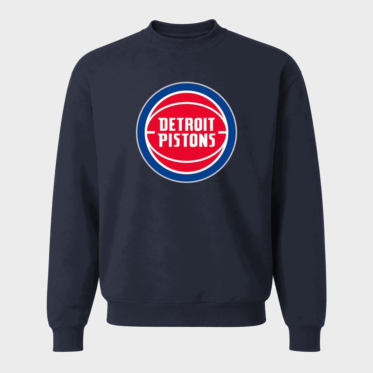 Men's Detroit Pistons Crewneck Sweatshirt - Navy