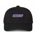 Snickers Logo Black Dad Baseball Cap Hat