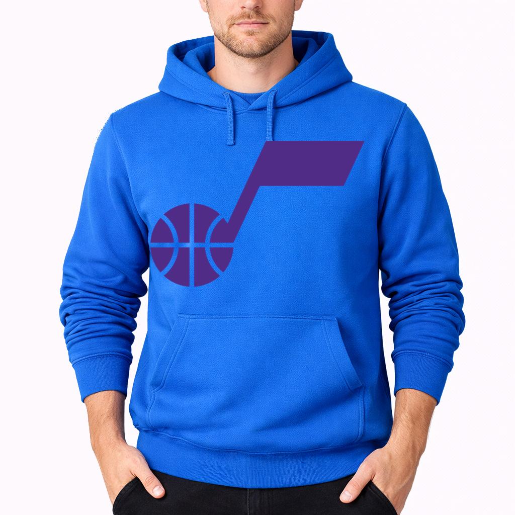 Men's Utah Jazz Pullover Hoodie - Azure