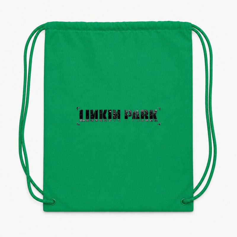 Linkin Park Drawstring Bag - Green