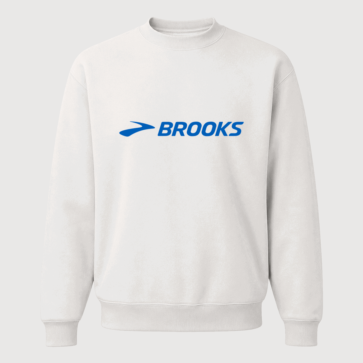 Men's Brooks Crewneck Sweatshirt - White