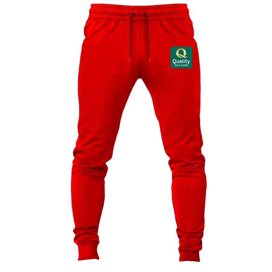 Quality Inn & Suites joggers sweatpants - Red