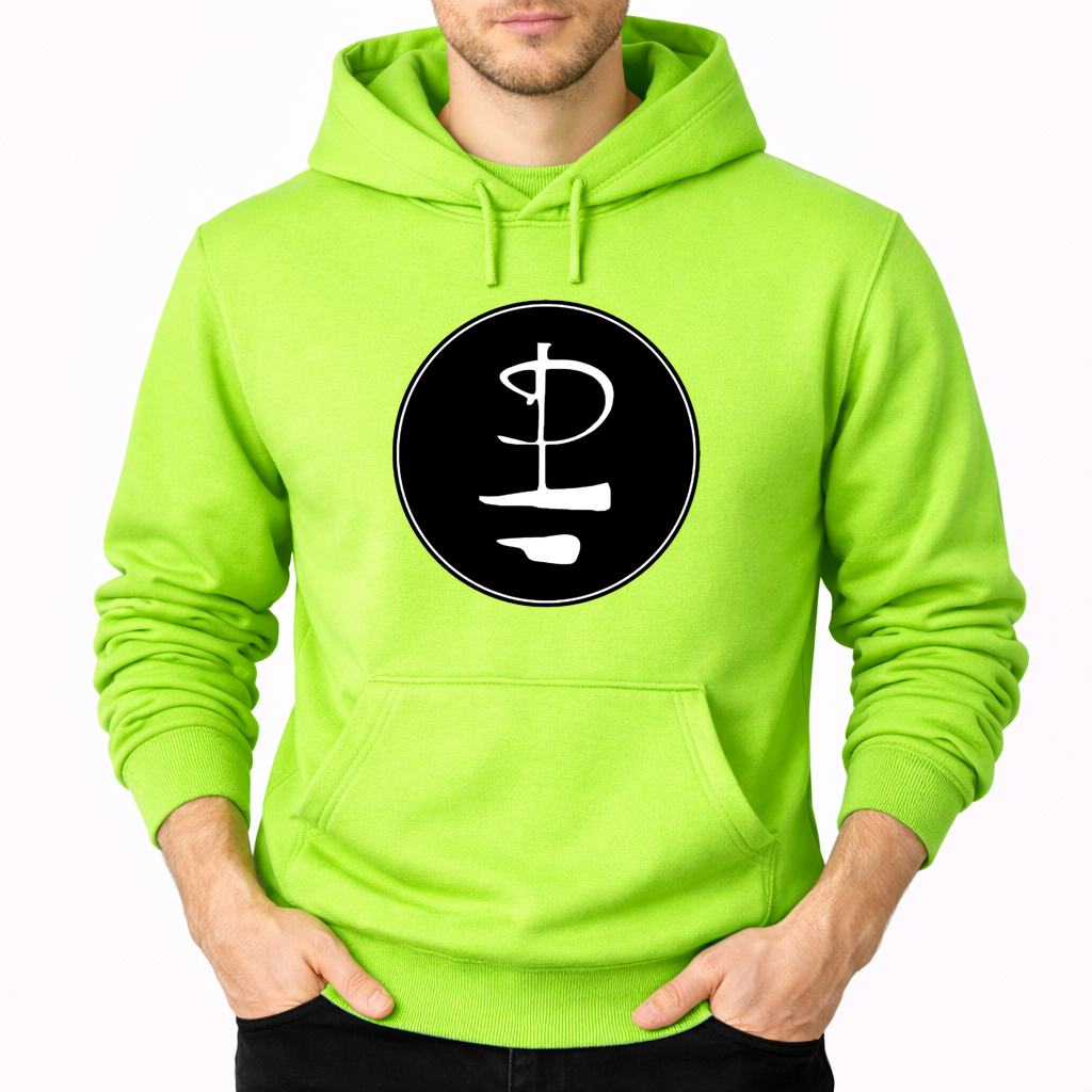 Men's Pink Floyd Pullover Hoodie - Lime green