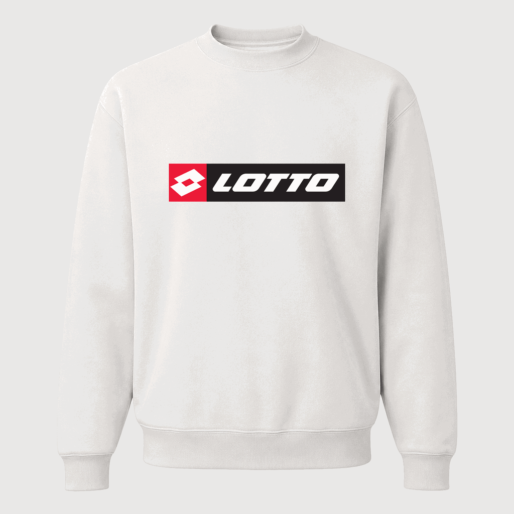 Men's Lotto Crewneck Sweatshirt - White