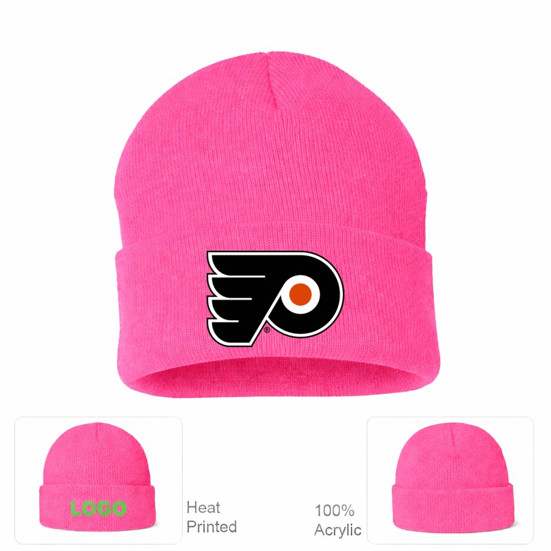 Philadelphia Flyers Pink Beanie Hat