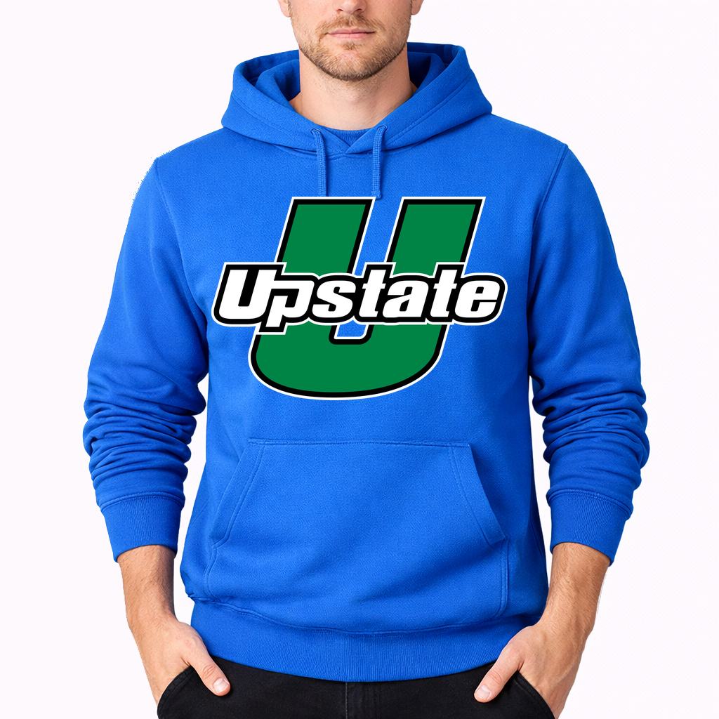 Men's USC Upstate Spartans Pullover Hoodie - Azure
