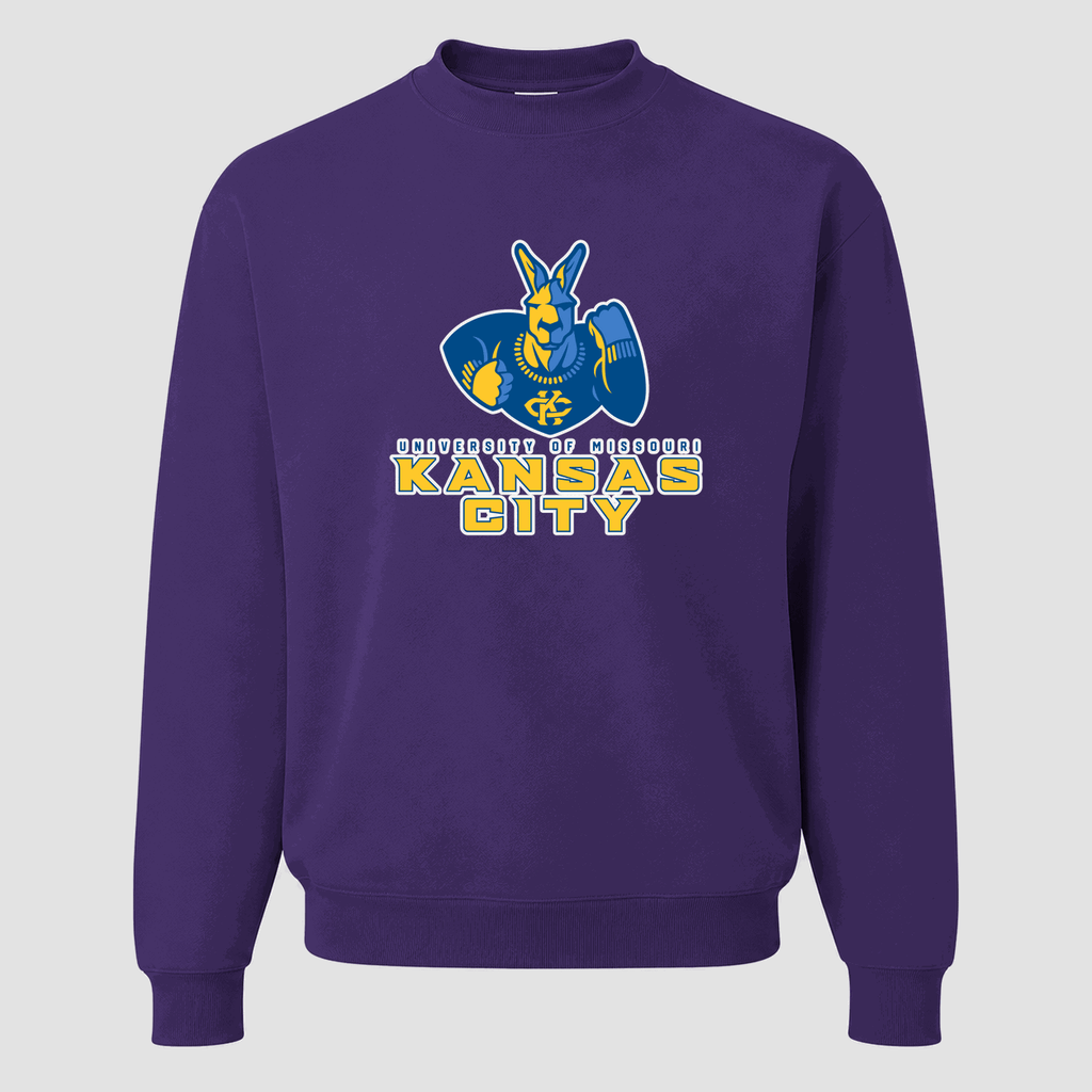 Men's UMKC Kangaroos Crewneck Sweatshirt - Purple