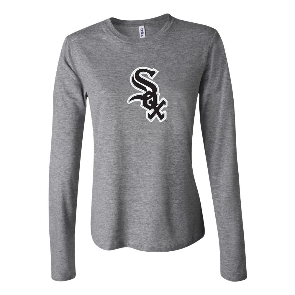 Women's Chicago White Sox Long Sleeve T-Shirt - Gray