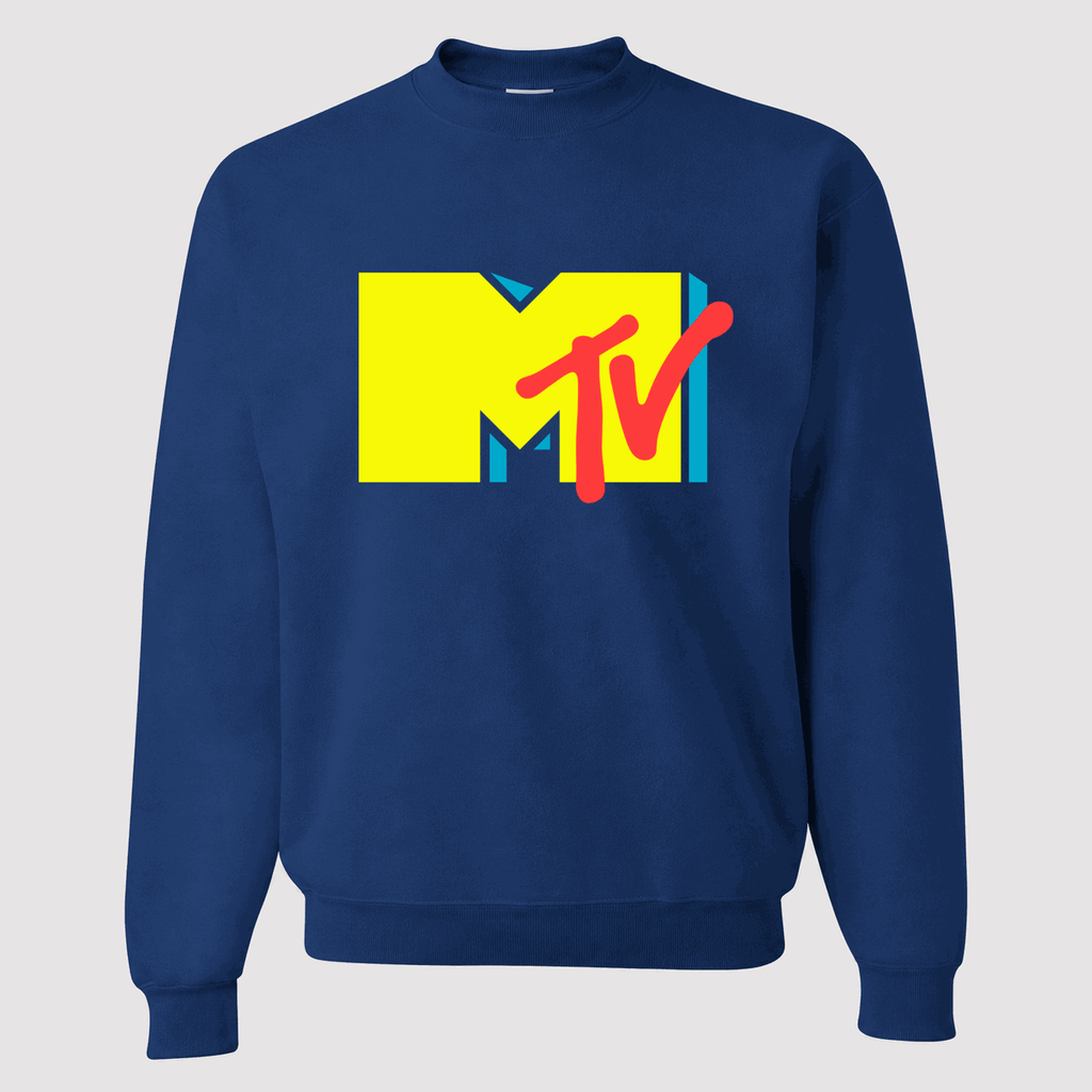 Men's MTV Crewneck Sweatshirt - Blue