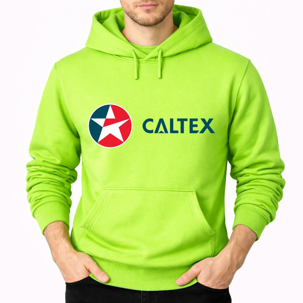 Men's Caltex Pullover Hoodie - Lime green