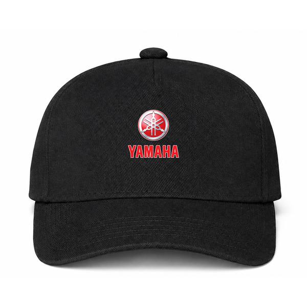 Yamaha Logo Black Dad Baseball Cap Hat