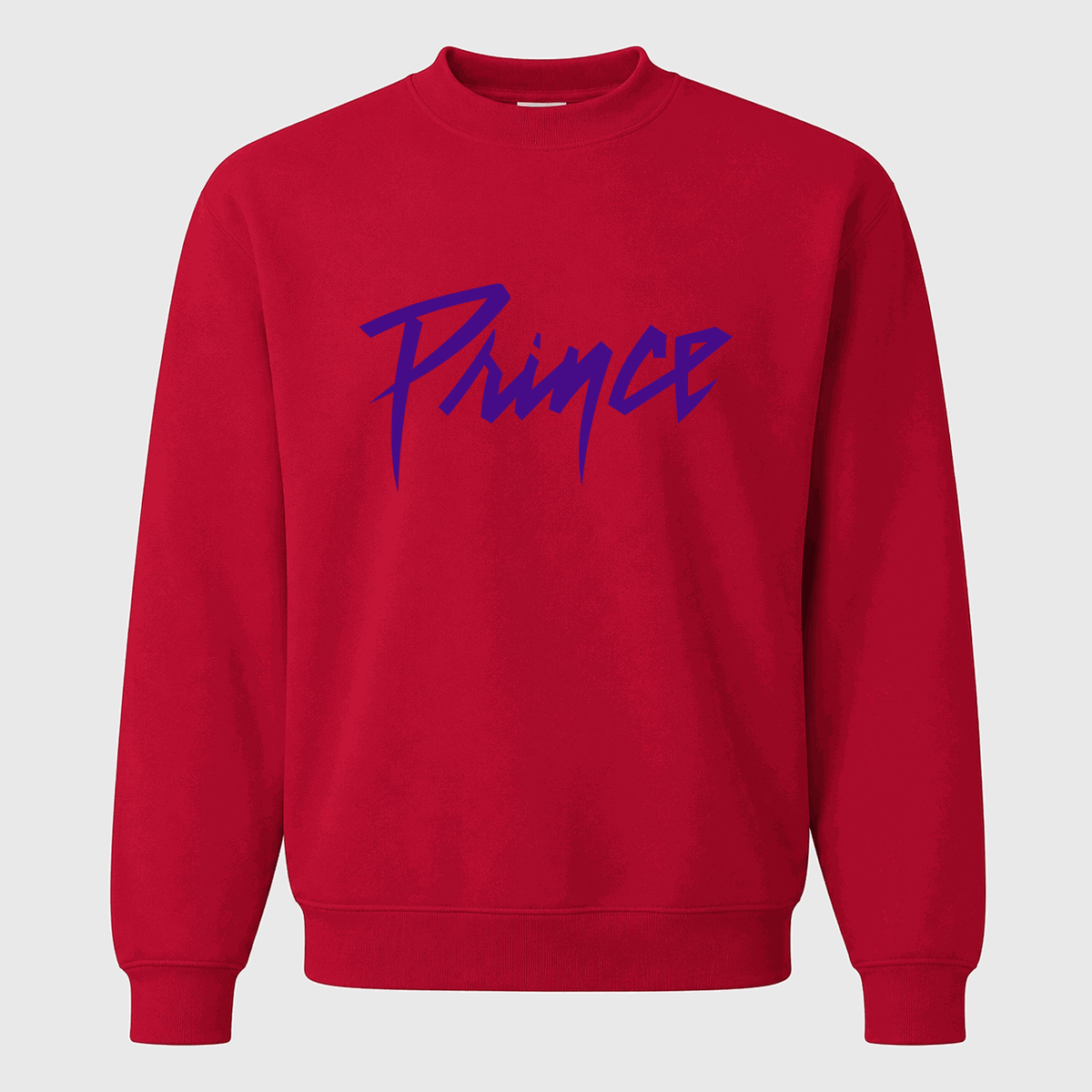 Men's Prince Crewneck Sweatshirt - Red