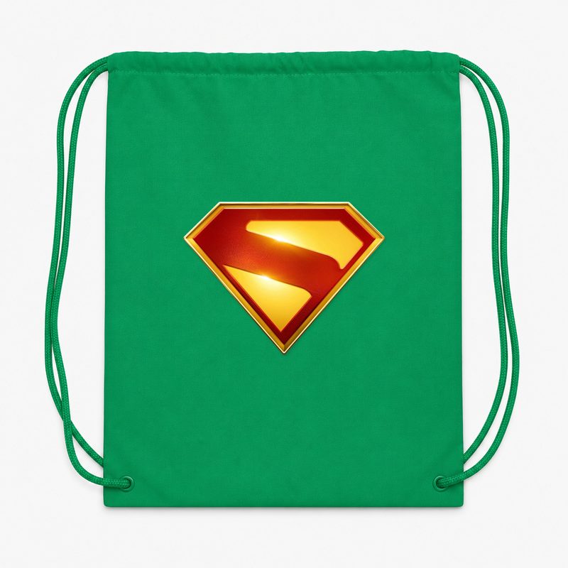 Superman 2025 Drawstring Bag - Green