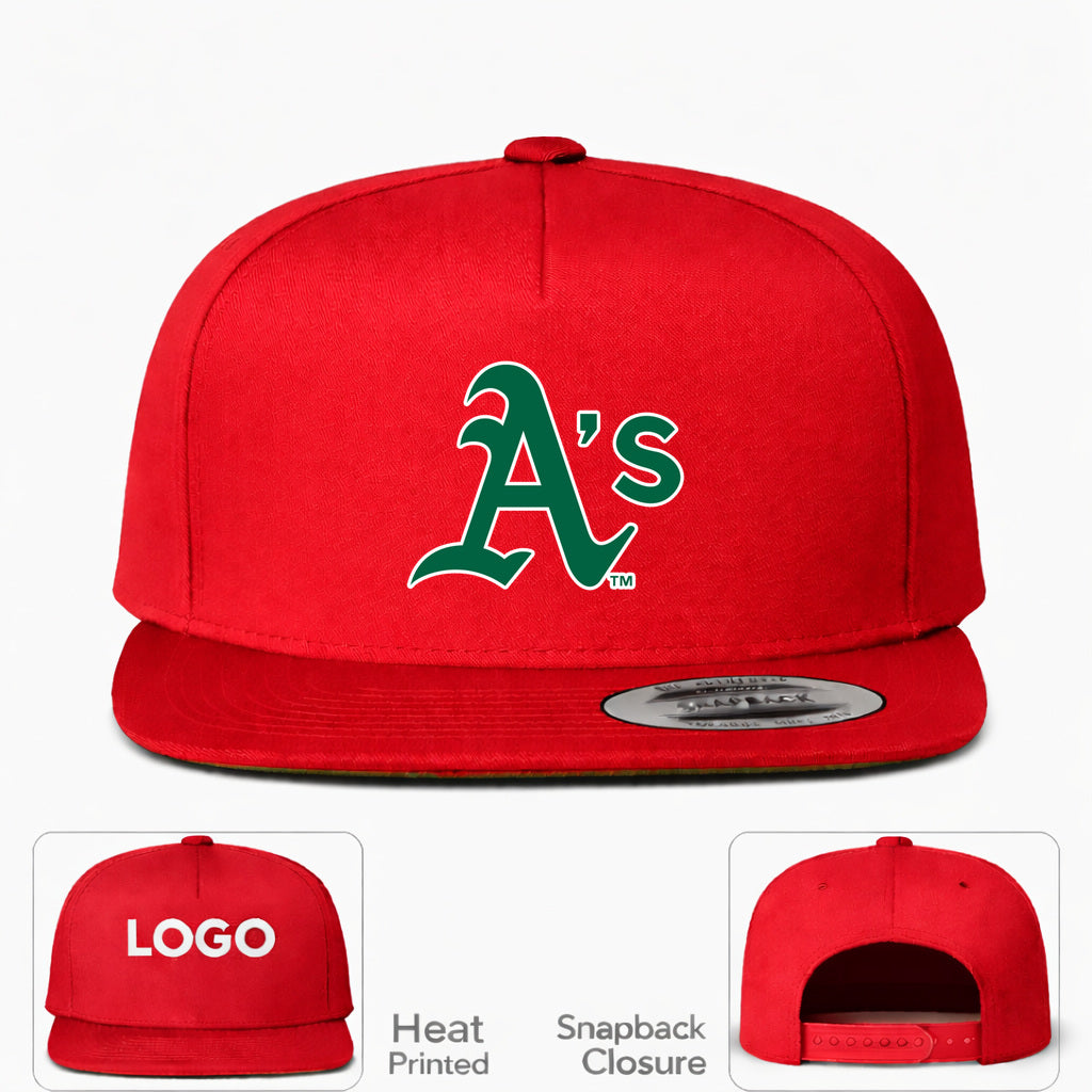 MLB Oakland Athletics Snapback Hat - Red