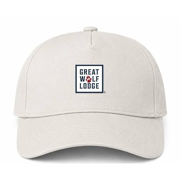 Great Wolf Lodge Logo Beige Dad Baseball Cap Hat