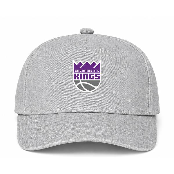 Sacramento Kings NBA Logo Gray Dad Baseball Cap Hat