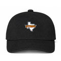 UTRGV Vaqueros Logo Black Dad Baseball Cap Hat