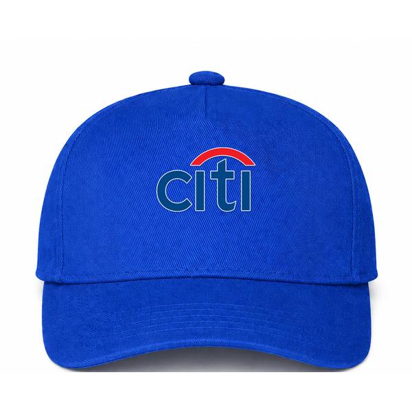 Citi Bank Logo Blue Dad Baseball Cap Hat