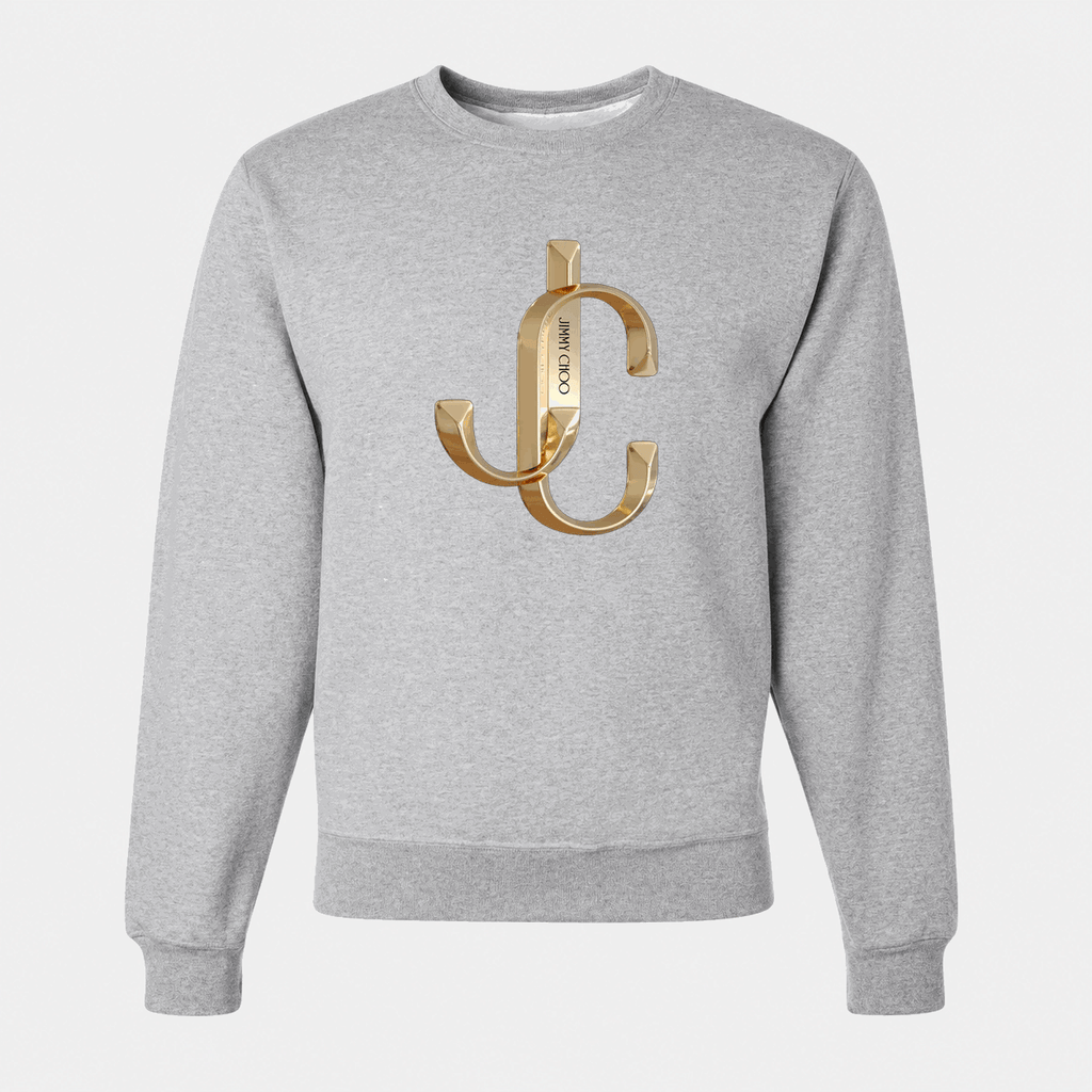 Men's Jimmy Choo Crewneck Sweatshirt - Gray