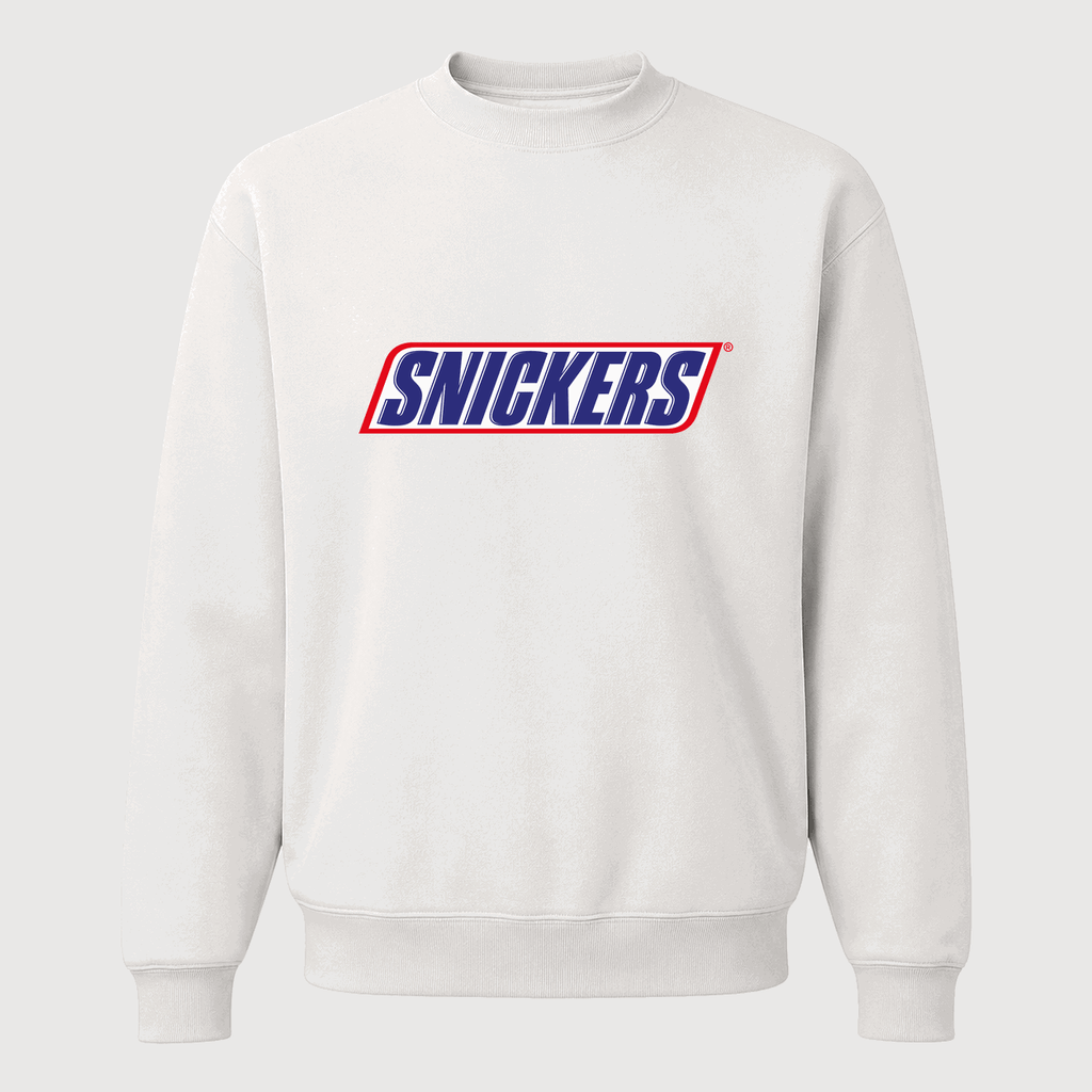 Men's Snickers Crewneck Sweatshirt - White