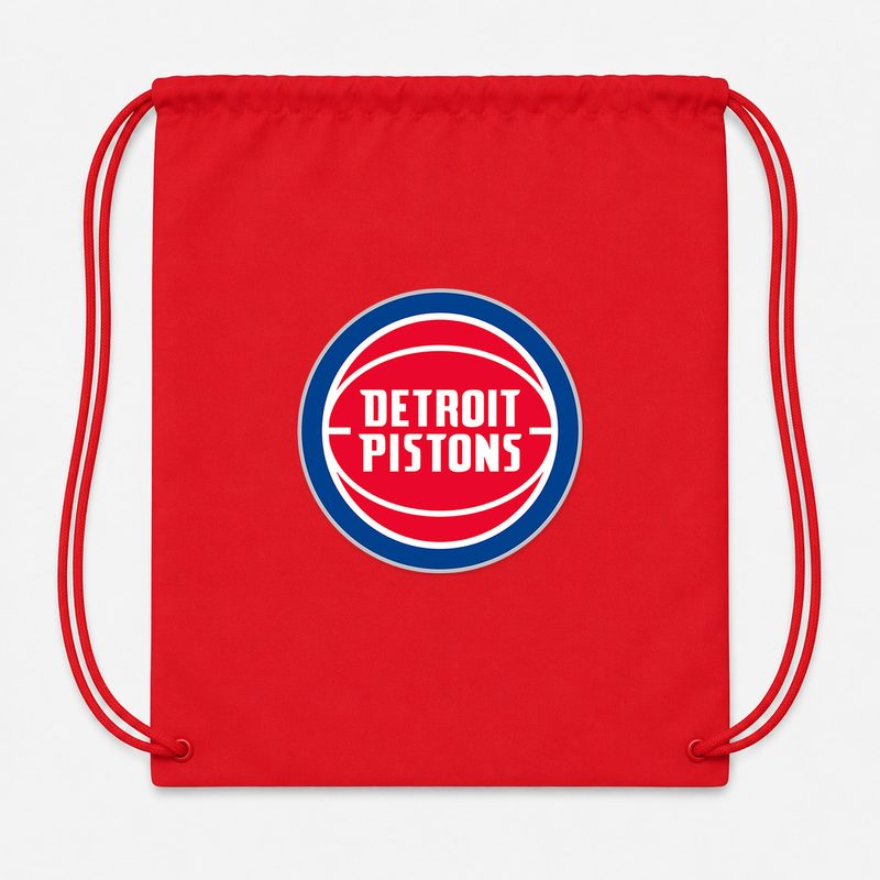 Detroit Pistons Drawstring Bag - Red