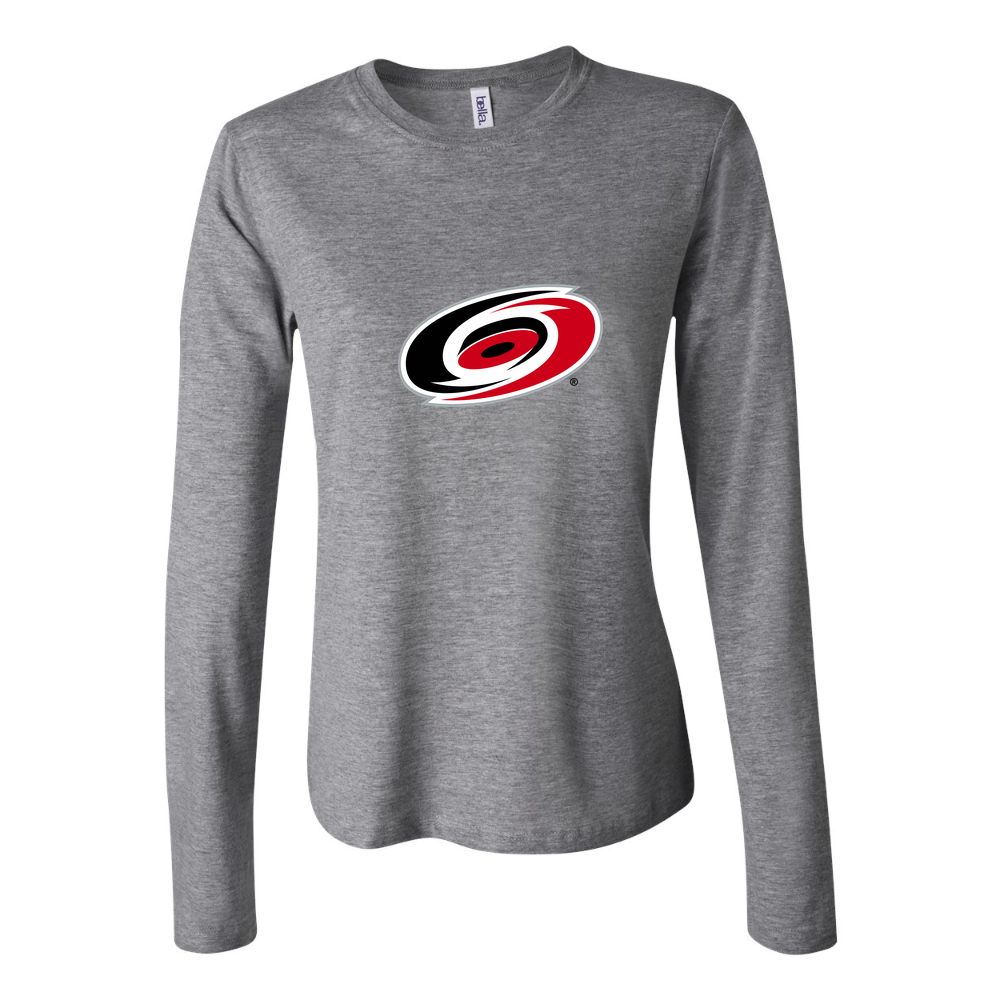 Women's Carolina Hurricanes Long Sleeve T-Shirt - Gray