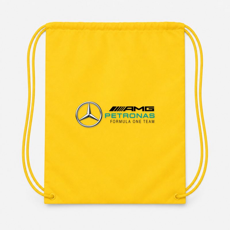 Mercedes AMG Petronas Formula One Team Drawstring Bag - Yellow