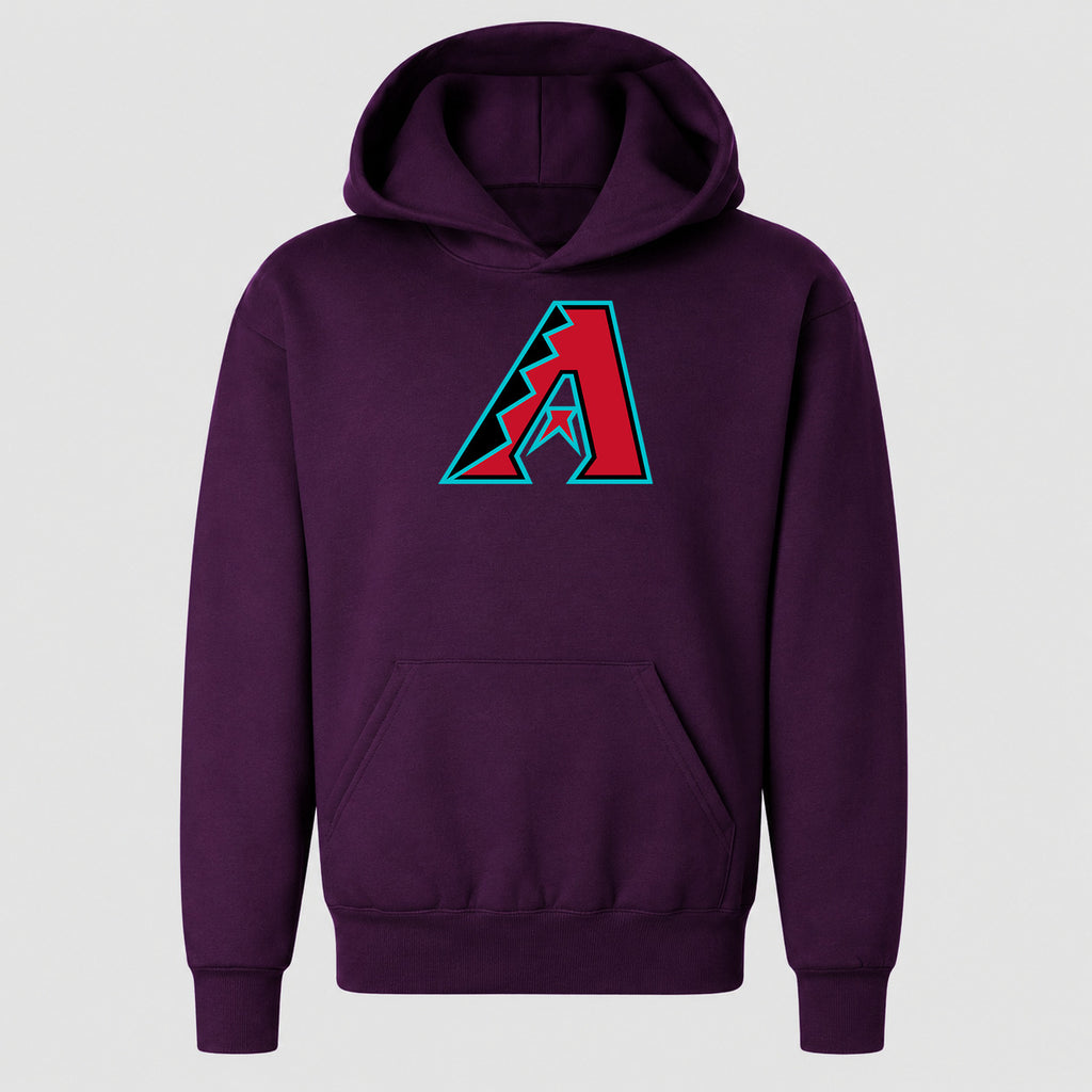Youth Arizona Diamondbacks Pullover Hoodie - Purple