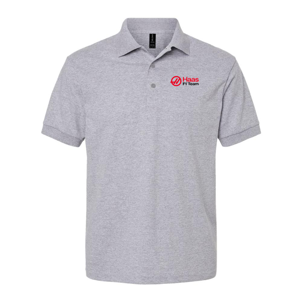 Men's Haas F1 Team Dry Blend Polo - Gray
