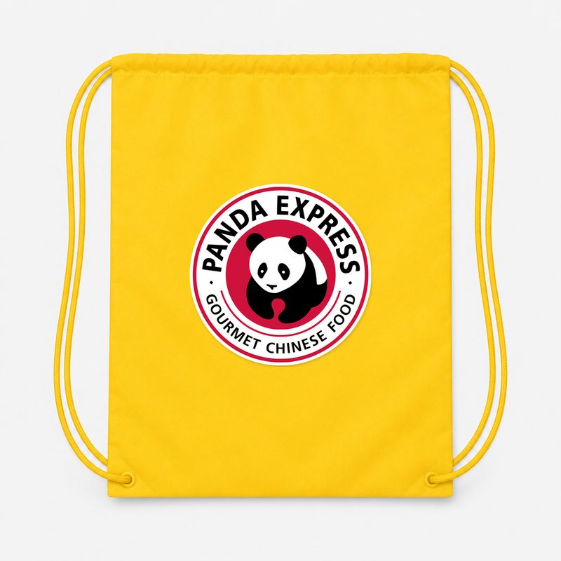 Panda Express Drawstring Bag - Yellow