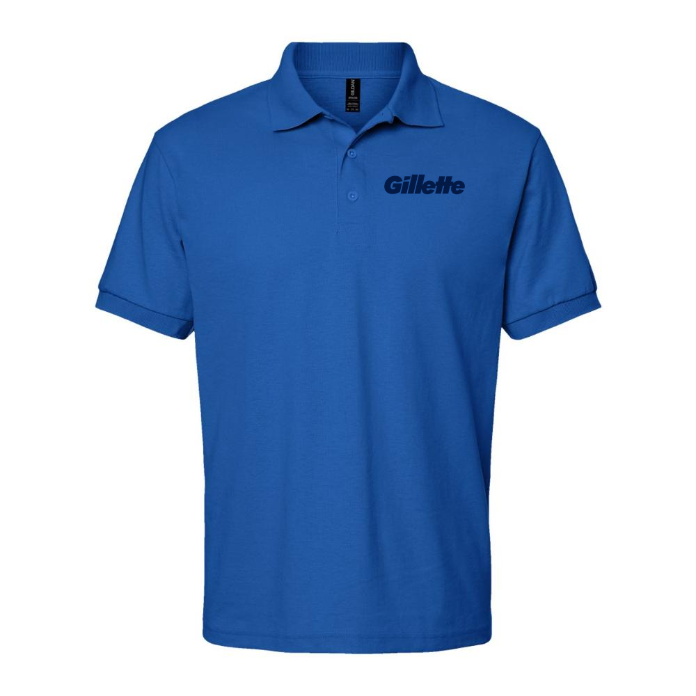 Men's Gillette Dry Blend Polo - Blue