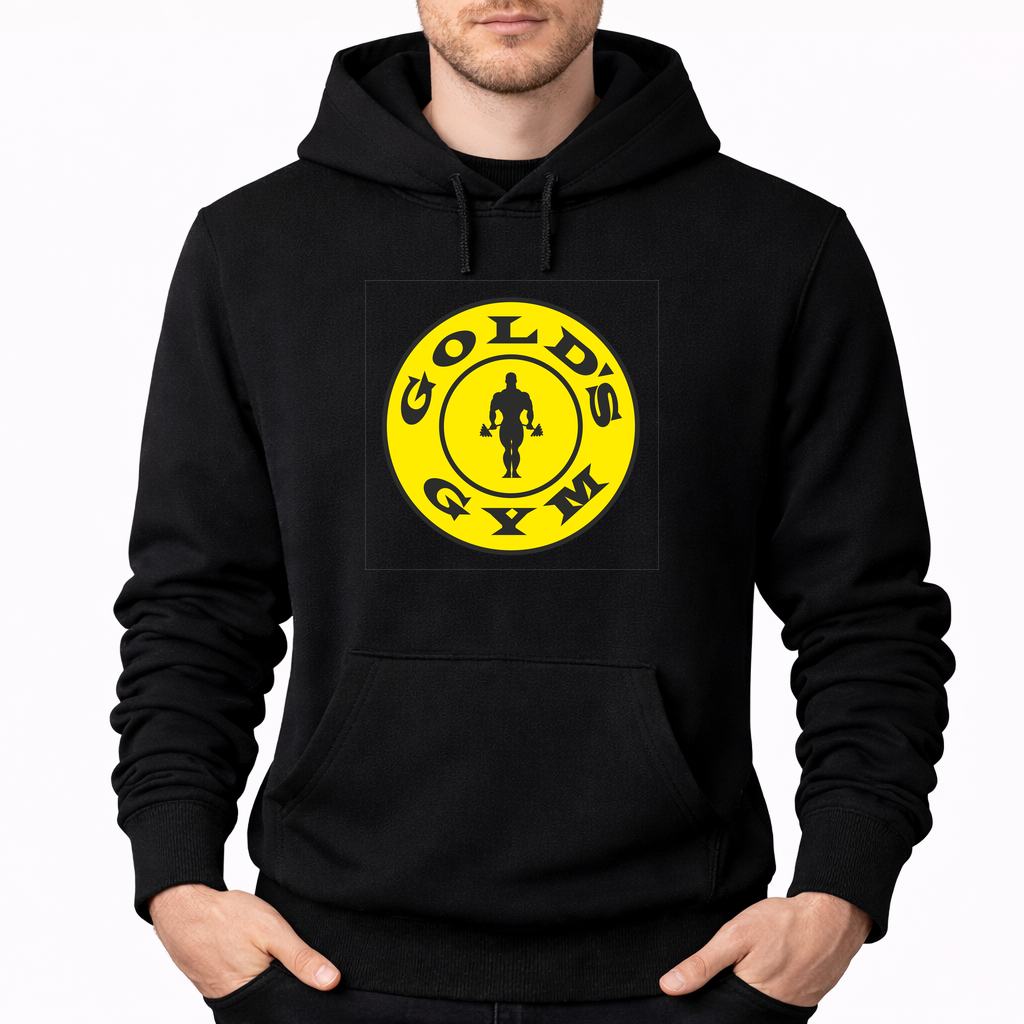 Men's Gold's Gym Pullover Hoodie - Black