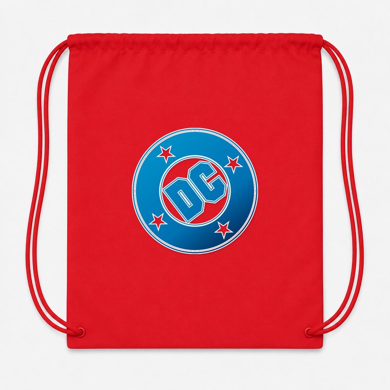 DC Comics Drawstring Bag - Red