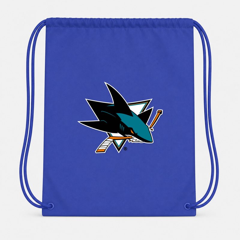 San Jose Sharks Drawstring Bag - Blue